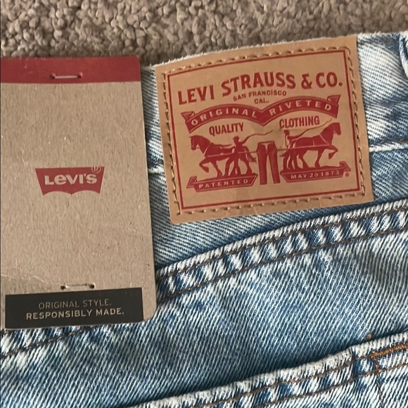 Light Blue Denim Maxi Skirt - Picture 4 of 6